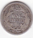 SUA moneda 1 dime (10 cenți) 1890 &ndash; Seated Liberty