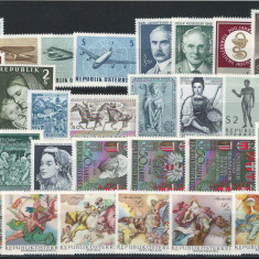 Austria 1968 - an complet nestampilat, MNH