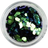 Paiete - elemente aqua, hexagon verde, INGINAILS