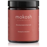 Mokosh Orange &amp; Cinnamon balsam autobronzant corp si fata 180 ml