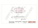 Dr!ve+ DP1010.10.0870 set placute frana,frana disc