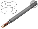 Cablu ecranat BELDEN 5x18AWG 300V PVC gri 305m CPR Eca 5303FE 0081000