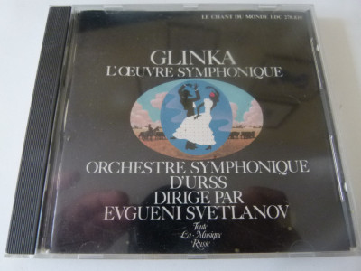 L ovre symphonik - Glinka ,Evgeni Svetlanov,g4 foto