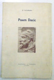 POEM DACIC de ST. CUCIUREANU , DEDICATIE