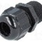 Presetupa poliamida, NPT1/2&quot;, IP68, HELUTOP HT-NPT, HELUKABEL - HT 1/2&rdquo; RAL9005 BSK NPT