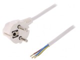 Cablu Schuko cu Ștecăr &icirc;n Unghi și Mufă PVC