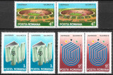 ROM&Acirc;NIA 1981 - LP 1036 - UNIVERSIADA &#039;81 - PERECHE - SERIE MNH, Nestampilat