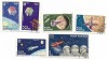 Romania (215) - Cosmonautica, 1964-1965 - serie obliterata, Spatiu, Stampilat
