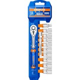 WADFOW - TRUSA DE CHEI TUBULARE 1/2 CU ANTRENOR 12 PIESE PowerTool TopQuality