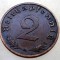 2.970 GERMANIA 2 REICHSPFENNIG 1937 A