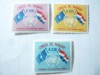 Serie mica Paraguay 1960 15 Ani ONU , 3 valori, Nestampilat