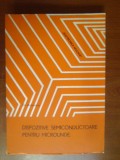 Dispozitive semiconductoare pentru microunde Gr.Antonescu