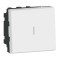 Intrerupator Cap Cruce 10A 2M Legrand Mosaic alb 077021L