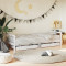 vidaXL Cadru pat copii cu sertare, alb, 80x200 cm, lemn masiv de pin 834406