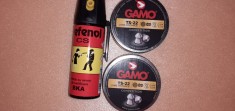 400 alice pelete capse 5.5 mm / 22 - GAMO TS 22 - greutate alica 1.40 gr foto