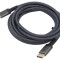 Cablu DisplayPort Goobay 2m Textil Gri, Cod 75685