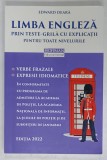 LIMBA ENGLEZA , PRIN TESTE - GRILA ..PROGRAMA DE ADMITERE LA ACADEMIA DE POLITIE , ACADEMIA NATIONALA DE INFORMATII , SCOLILE DE POLITIE , SUB. JAN