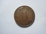 Germania de Vest (15) - 1 Pfennig 1969 D, Europa