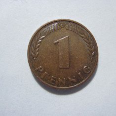 Germania de Vest (15) - 1 Pfennig 1969 D