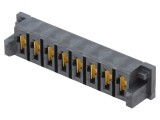 Conector PCB-PCB soclu MPS mamă PIN 8 drept 5mm THT aurit SAMTEC