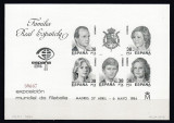 SPANIA 1984 EXPOZITIA INTERNATIONALA FILATELICA ESPANA&rdquo;84 MADRID BLOC MNH