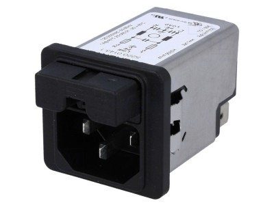 Conector alimentare AC C14 (E) 1A 250VAC foto