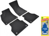 Covorase auto din mocheta Umbrella pentru Audi A6 (2018-prezent) + Odorizant Auto Bradut Wunder-Baum New Car
