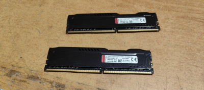 Ram PC HyperX FuryRAM PC4-17000 DDR4 2133 MHz 8 GB (2x4GB) HX421C14FBK28 foto