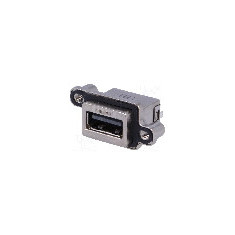 Conector USB A, in&#351;urubare, pt. montare pe panou, AMPHENOL - MUSBR-A511-R0