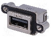 Conector USB A, in&amp;amp;#351;urubare, pt. montare pe panou, AMPHENOL - MUSBR-A511-R0 foto