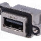 Conector USB A, in&amp;#351;urubare, pt. montare pe panou, AMPHENOL - MUSBR-A511-R0