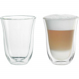 Set 2 Pahare Latte&nbsp;DeLonghi, 330 ml