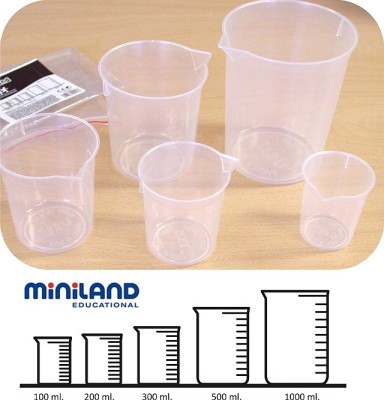 Set didactic pentru masurare lichide miniland foto