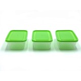 Set 3 casolete 16.5x11.5x5 cm