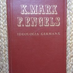 K. Marx; F. Engels - Ideologia germana -Critica filozofiei germane moderne