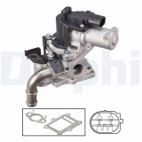 Supapa EGR Hyundai I40 I VF, I40 I Cw VF, IX35 LM, EL, ELH; Kia Carens IV, Optima FSGDS6B, Sportage III SL Motor 1.7 CRDi, CRDi, OE 284102A850