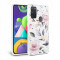 Carcasa Tech-Protect Floral Samsung Galaxy M21 White