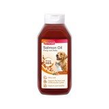 Supliment Nutritiv Caini si Pisici Ulei de Somon, Beaphar, 940 ml
