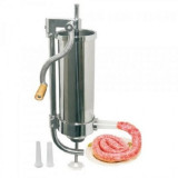 Aparat umplut si facut carnati profesional Bohmann 5Kg Inox 6.5L, Vertical, 2 site, 6 palnii: 14m, 18m, 21m, 25m, 29m, 35m,