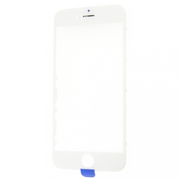 Geam Sticla iPhone 6s, Complet, Alb