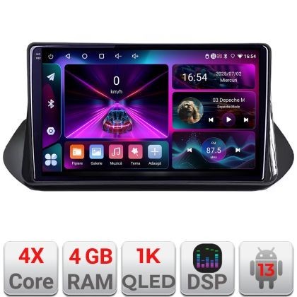 Navigatie Nissan X-trail 2021- dedicata Android radio gps internet 4+64 InCell Display 1K kit-x-trail-2021+EDT-E210-RK CarStore Technology