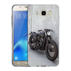 Husa Samsung Galaxy J5 2016 J510 Silicon Gel Tpu Model Motocicleta Vintage foto