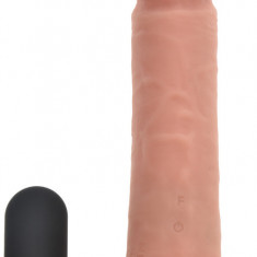 Vibrator Realist Remote Control Silicon Lichid USB 27 cm JGF Premium Sex Toys