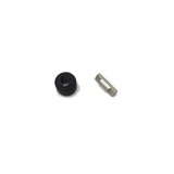 Panou frontal cu roata si ax original pentru aspirator Electrolux AEG, Cod 140144439027