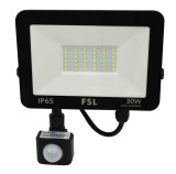 PROIECTOR LED CU SENZOR DE MISCARE FSL, 30W LUMINA RECE IP65