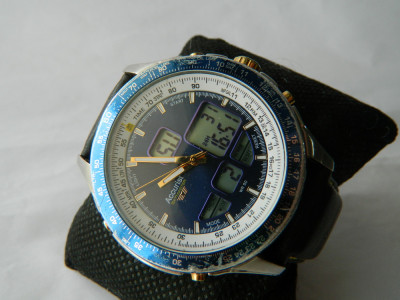 Ceas barbatesc ACCURIST Skymaster , chrono cod A3 foto