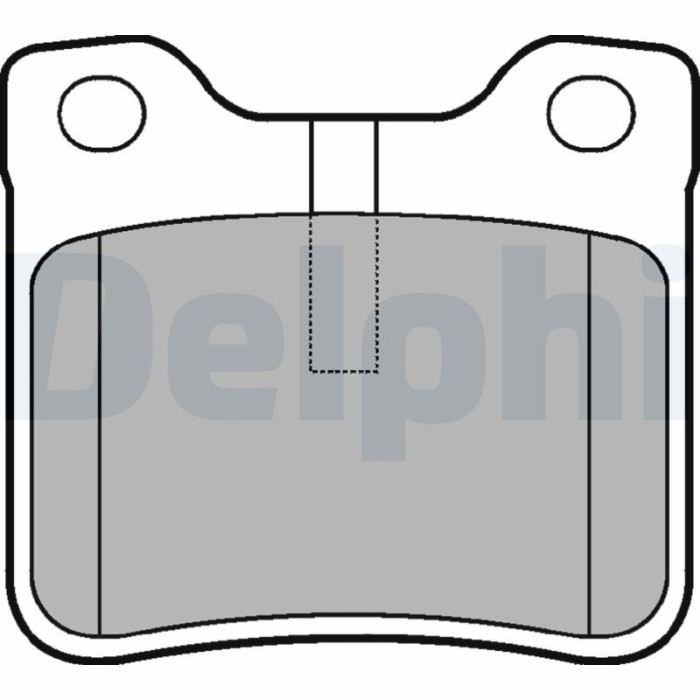 DELPHI LP991 set placute frana,frana disc