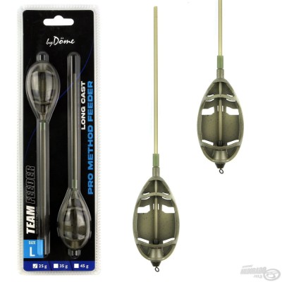 Haldorado - Set Momitor By Dome long cast Pro method feeder 65g foto