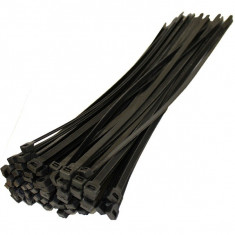 Colier plastic 2,5x120mm, negru, 100 bucati - 134546