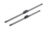 Stergator parbriz Bosch Aerotwin 3397007392, Cauciuc+Grafit, Tip Plat, Lungime 550/500mm, Carlig/Universal, Auto